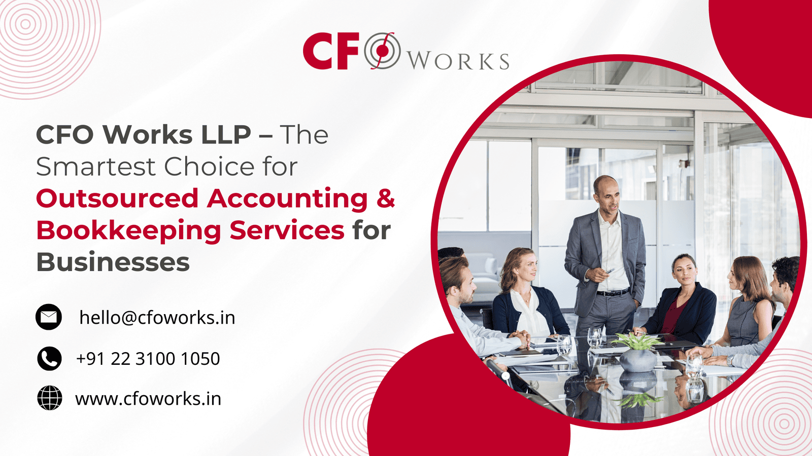 CFO Works LLP – The Smartest Choice for Outsourced Accounting & Bookkeeping Services for Businesses