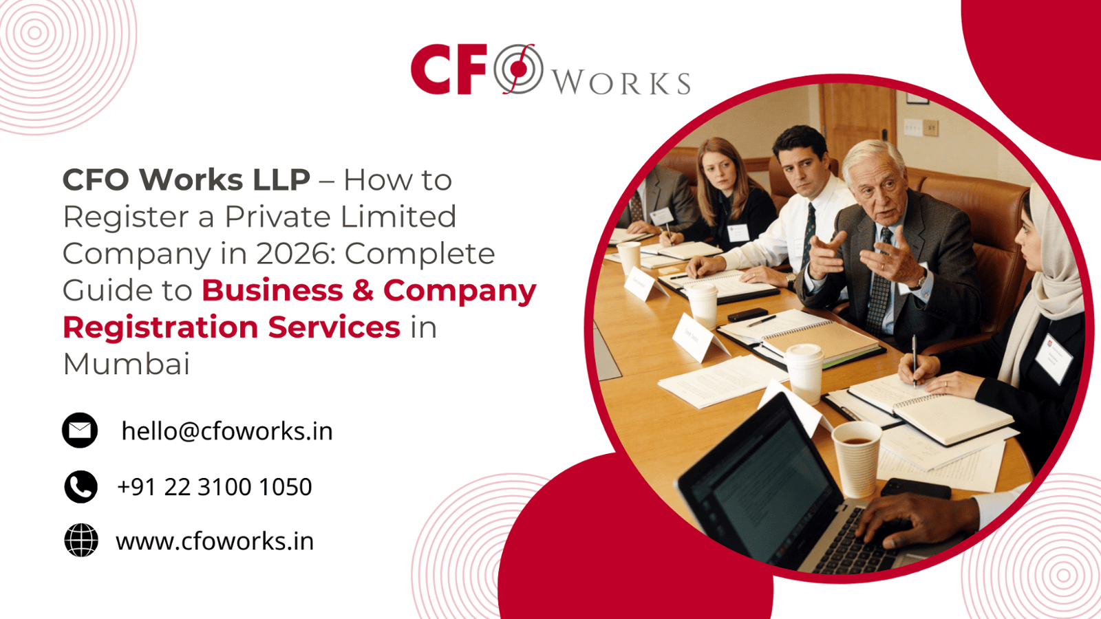 CFO Works LLP – How to Register a Private Limited Company in 2026: Complete Guide to Business & Company Registration Services in Mumbai