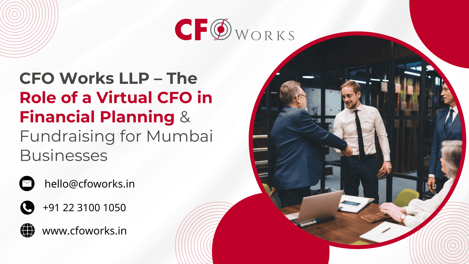 CFO Works LLP – The Role of a Virtual CFO in Financial Planning & Fundraising for Mumbai Businesses
