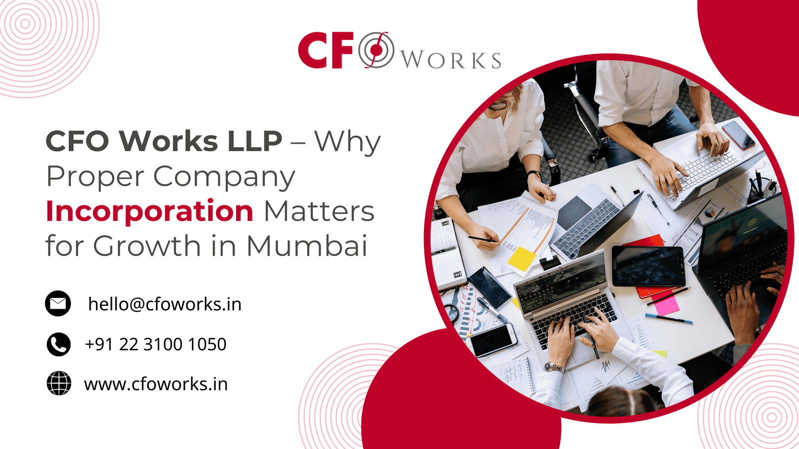 CFO Works LLP – Why Proper Company Incorporation Matters for Growth in Mumbai