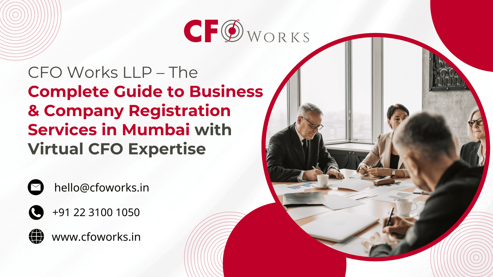 CFO Works LLP – The Complete Guide to Business & Company Registration Services in Mumbai with Virtual CFO Expertise