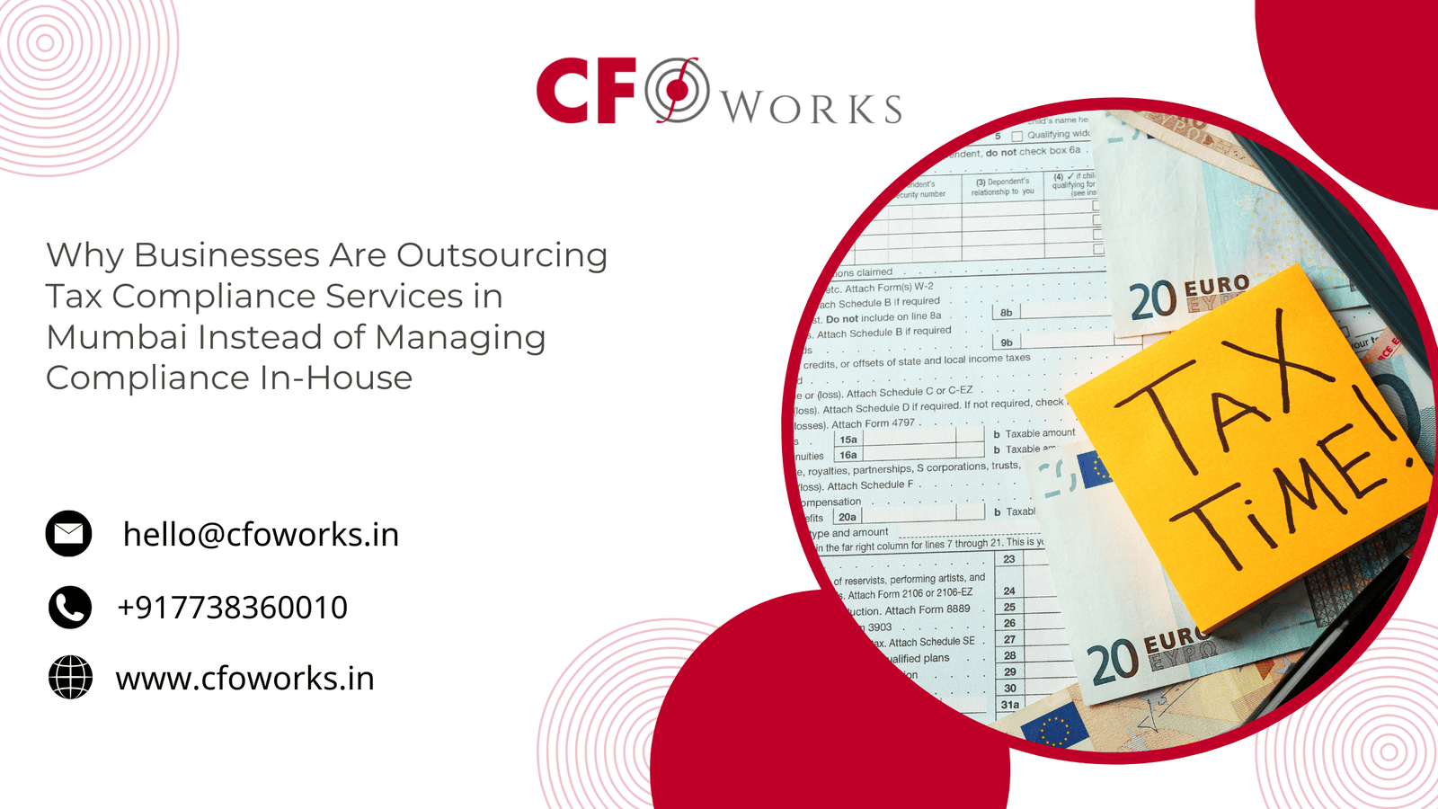 Outsourcing Tax Compliance Services in Mumbai - cfo works